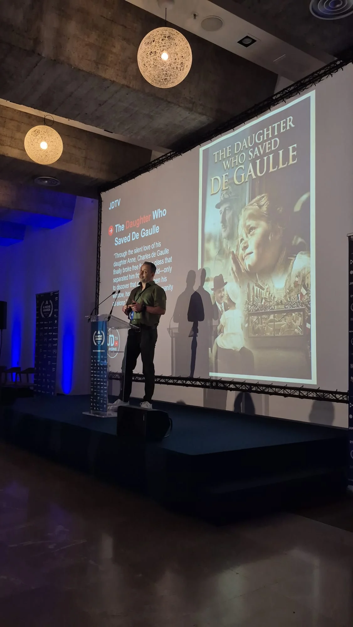 JDTV Wins Best Diversity & Inclusion Award at the AI Movie Awards in Mallorca